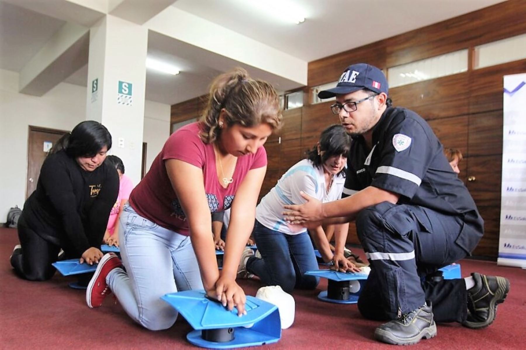 Papa Francisco: EsSalud capacitará a voluntarios para atender emergencias. Foto: ANDINA/Difusión.