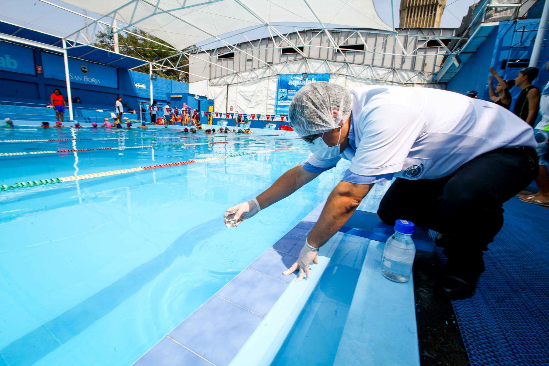 San Borja: verifican que piscinas públicas cumplan condiciones de salubridad. Foto: ANDINA/Difusión.