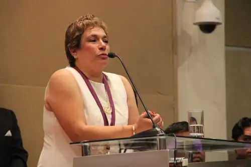 Decana del Colegio Médico Peruano, Liliana Cabani.