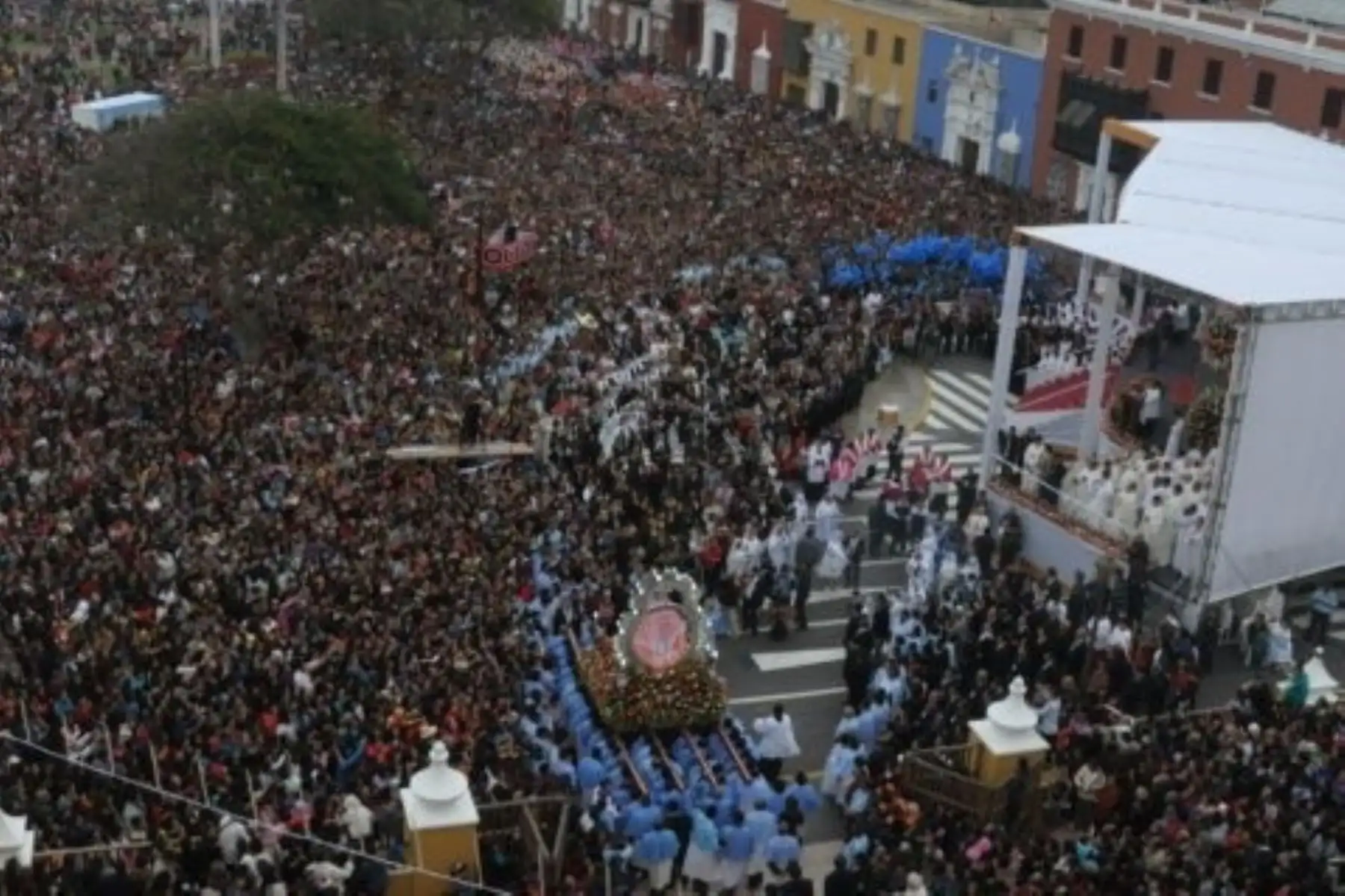 A la fecha suman 34 las imágenes veneradas por la feligresía católica procedentes de Piura, Lambayeque, Cajamarca, Amazonas, y Áncash que estarán presentes en el gran recibimiento que el norte peruano hará al Papa Francisco durante su visita pastoral a Trujillo.
