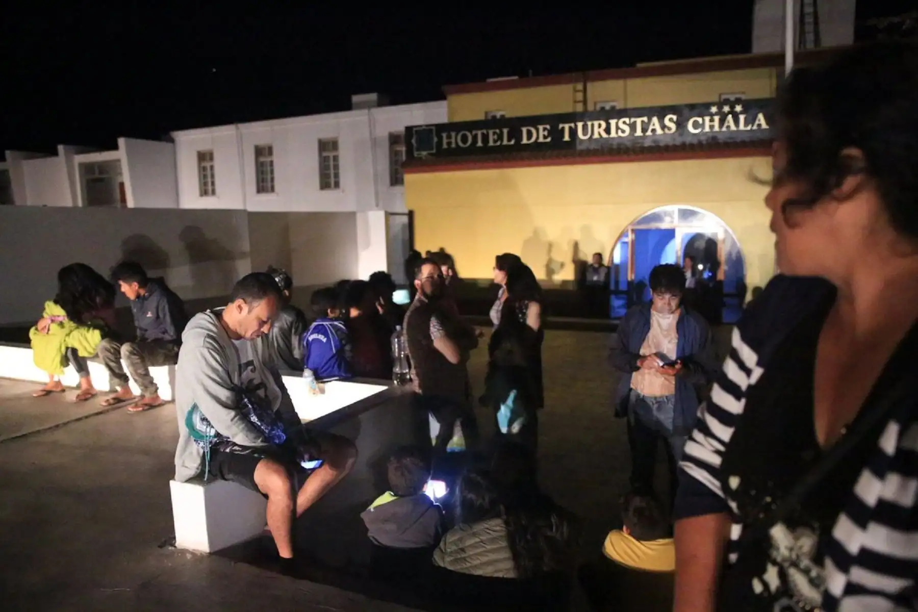 Sismos de 6.8 grados alerta a la población de Arequipa. Foto: Óscar Farje.
