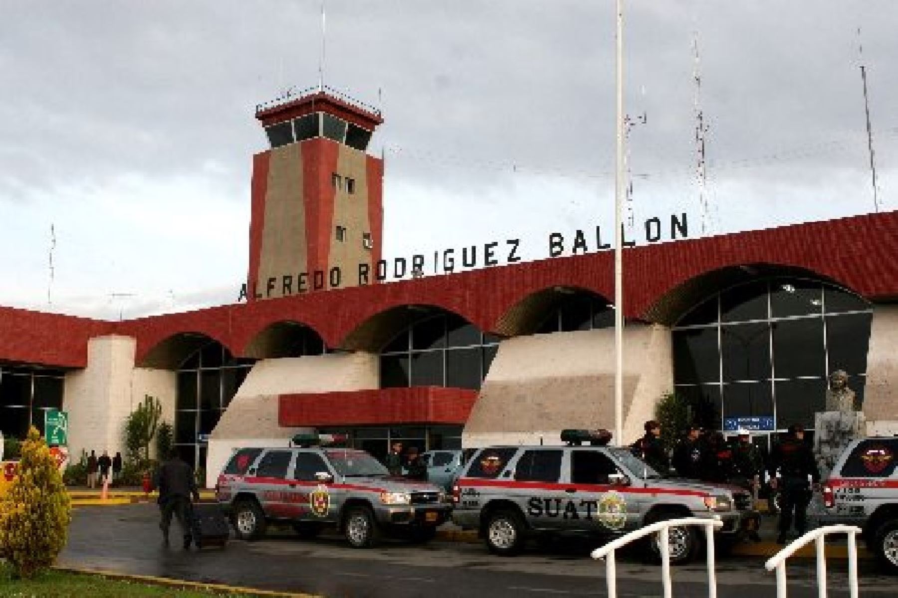Suspenden actividades en aeropuerto de Arequipa por alerta de bomba. ANDINA/Difusión
