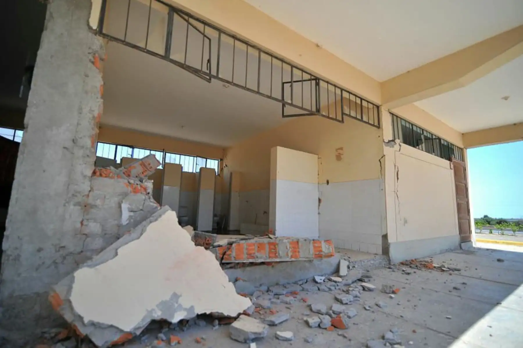 Sismo en Arequipa afecta distrito de Bella unión,  Acarí. Fotos: Gobierno Regional de Arequipa, Diego Ramos