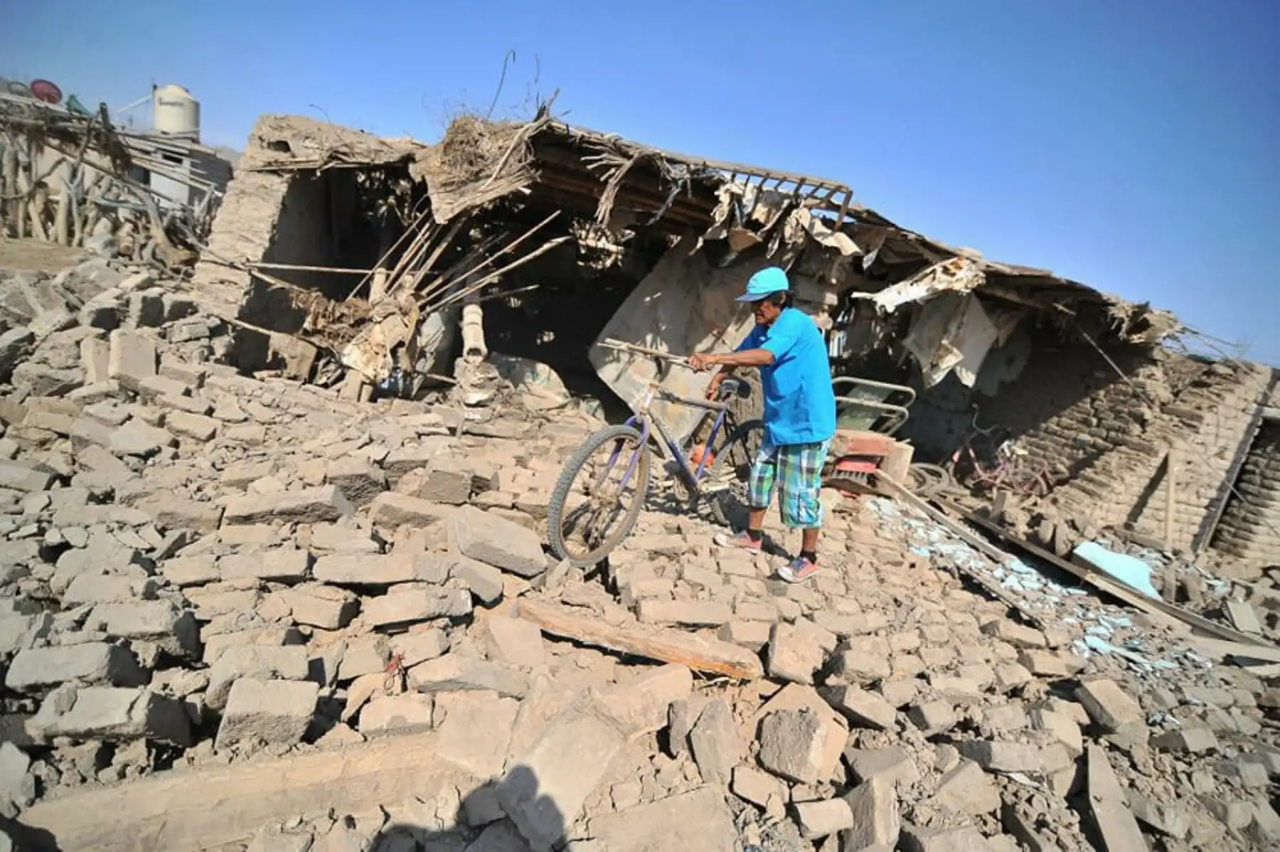 Sismo en Arequipa afecta distrito de Bella unión,  Acarí. Fotos: Gobierno Regional de Arequipa, Diego Ramos