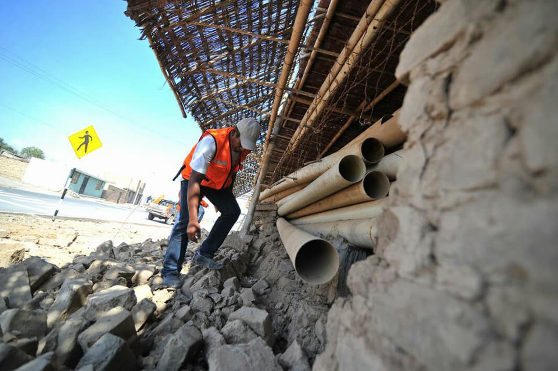 COER Arequipa reporta 205 viviendas colapsadas a causa del fuerte sismo en Caravelí. ANDINA/Difusión