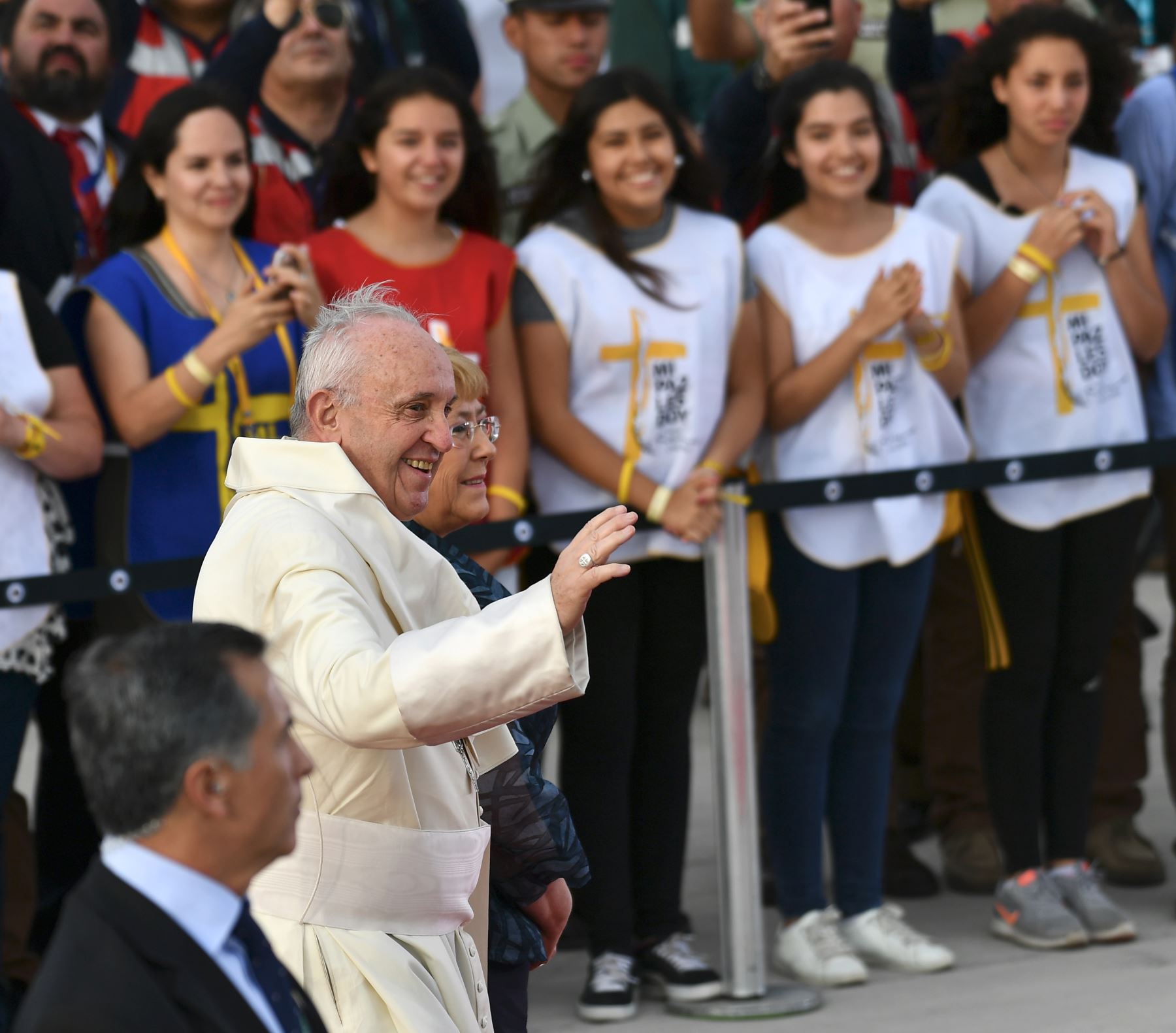Pope Francis in Chile. Photo: AFP