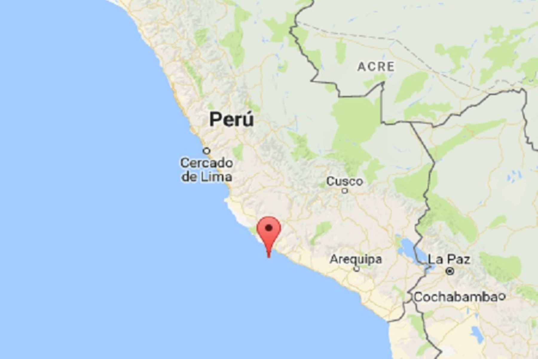 Sismo de magnitud 5.0 se registró en Yauca, Arequipa.