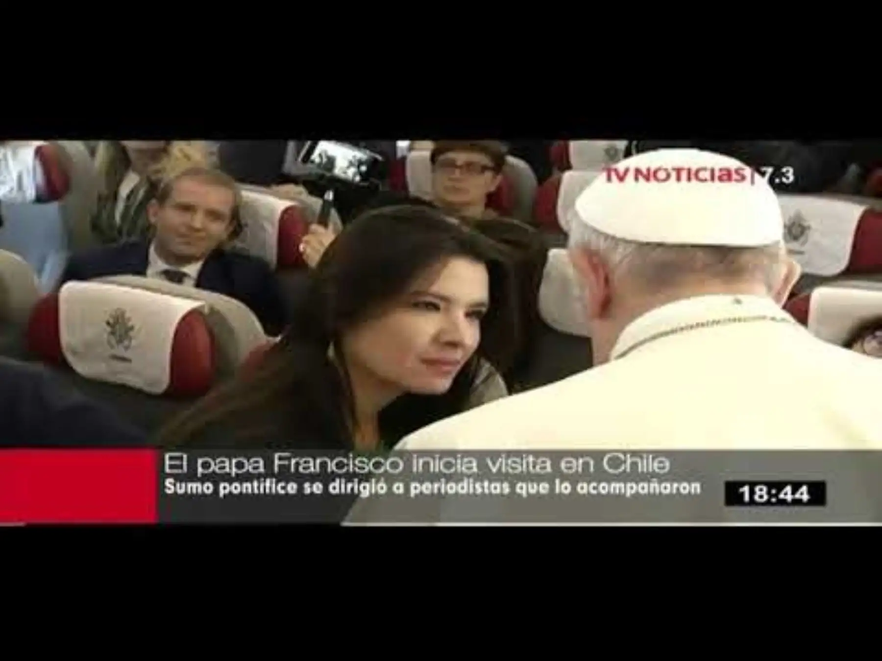 Fátima Saldonid y su encuentro con el Santo Padre.