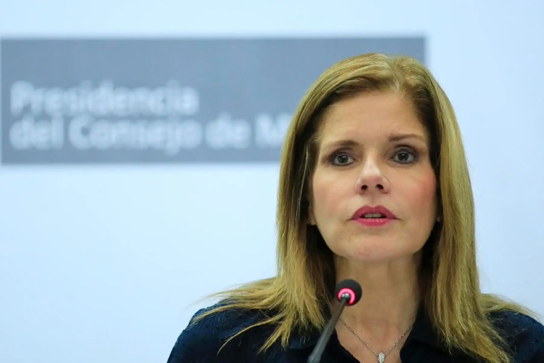 Primera Ministra, Mercedes Aráoz. ANDINA/Difusión