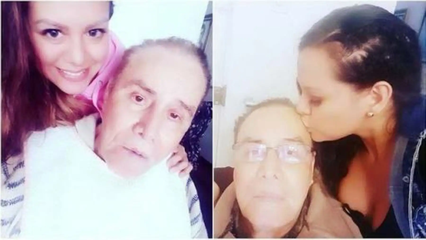 Flor Polo en imágenes para el recuerdo junto a su padre. /foto Facebook Flor Polo).