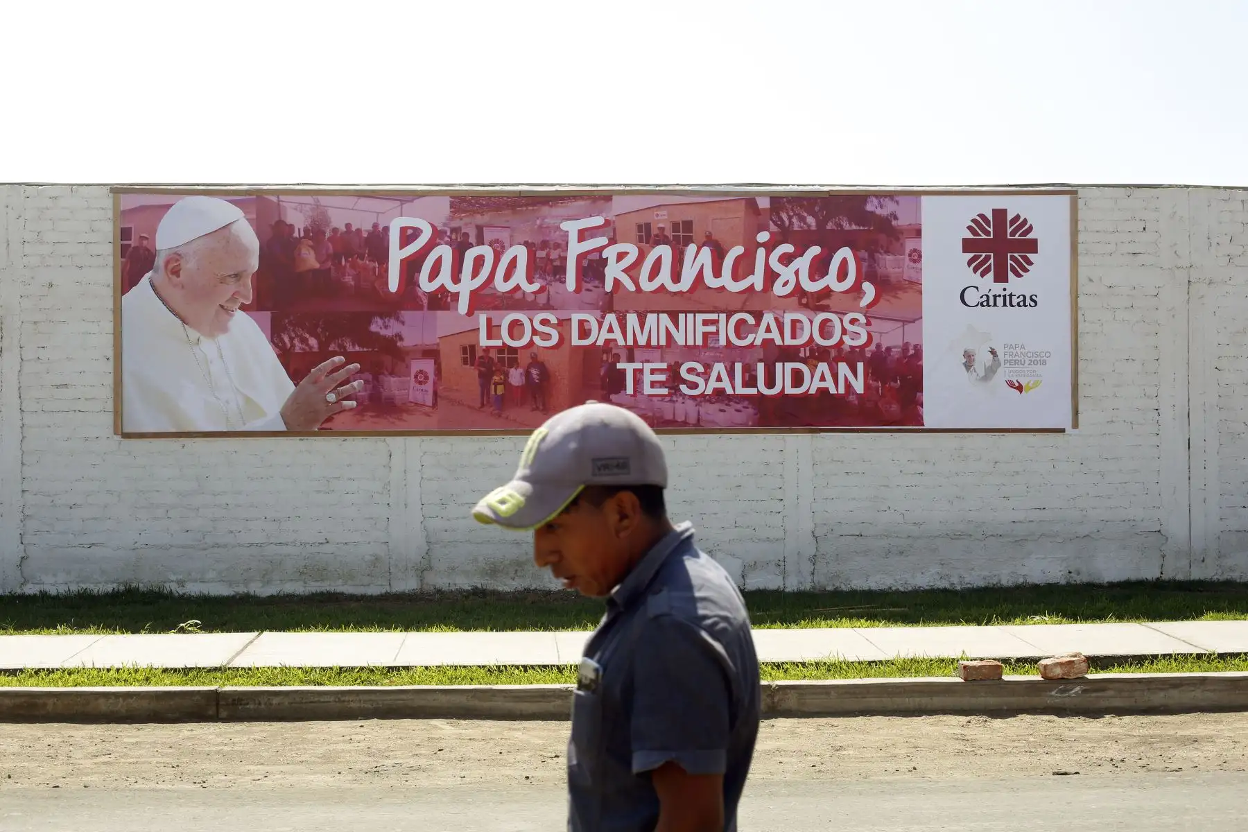 TRUJILLO PERÚ - ENERO 18. Barrio de Buenos Aires en Trujillo va quedando listo para recibir al Papa Francisco. Foto: ANDINA/Paul Vallejos