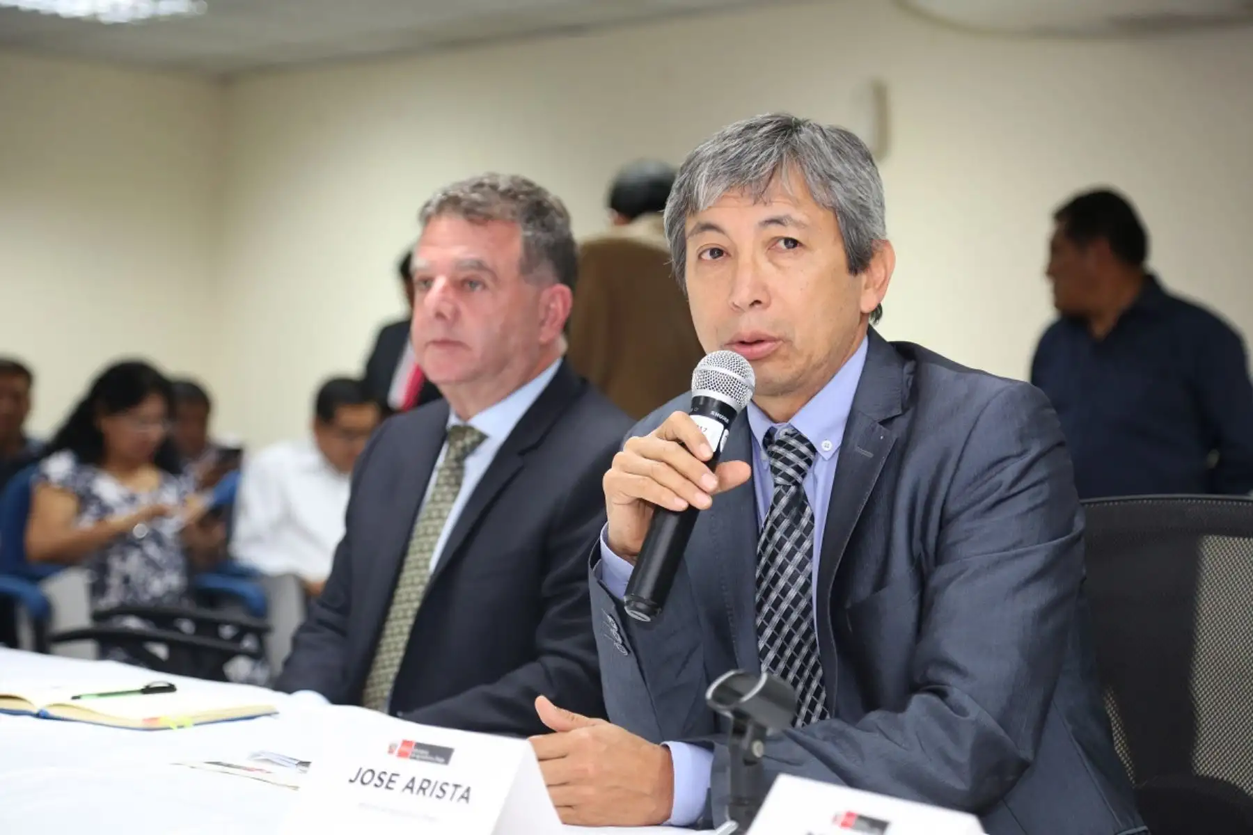 Ministro de Agricultura y Riego, José Arista. Cortesía