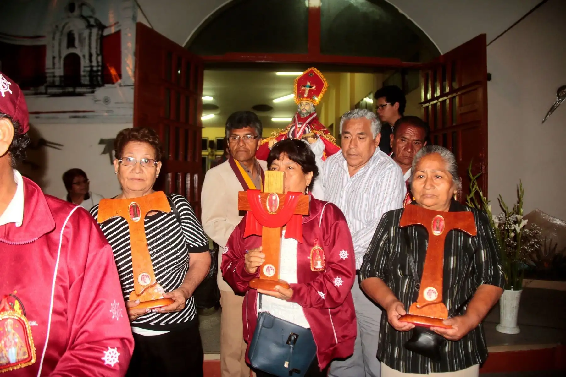 Imagen de San Pedrito y reliquias de mártires ya están en Trujillo para participar de misa que encabezará Papa Francisco. ANDINA