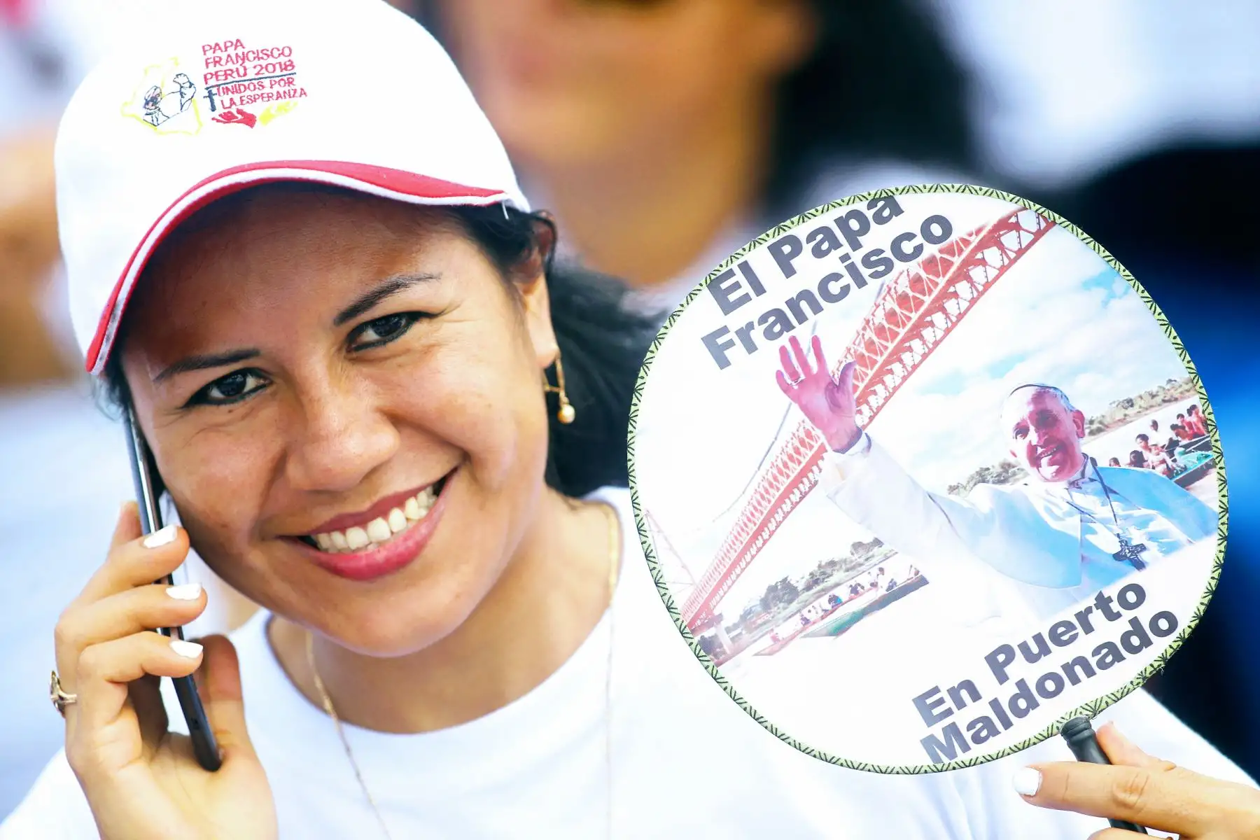 PUERTO MALDONADO PERÚ - ENERO19. Puerto Maldonado espera con entusiasmo al Papa Francisco. Foto: ANDINA/Luis Iparraguirre