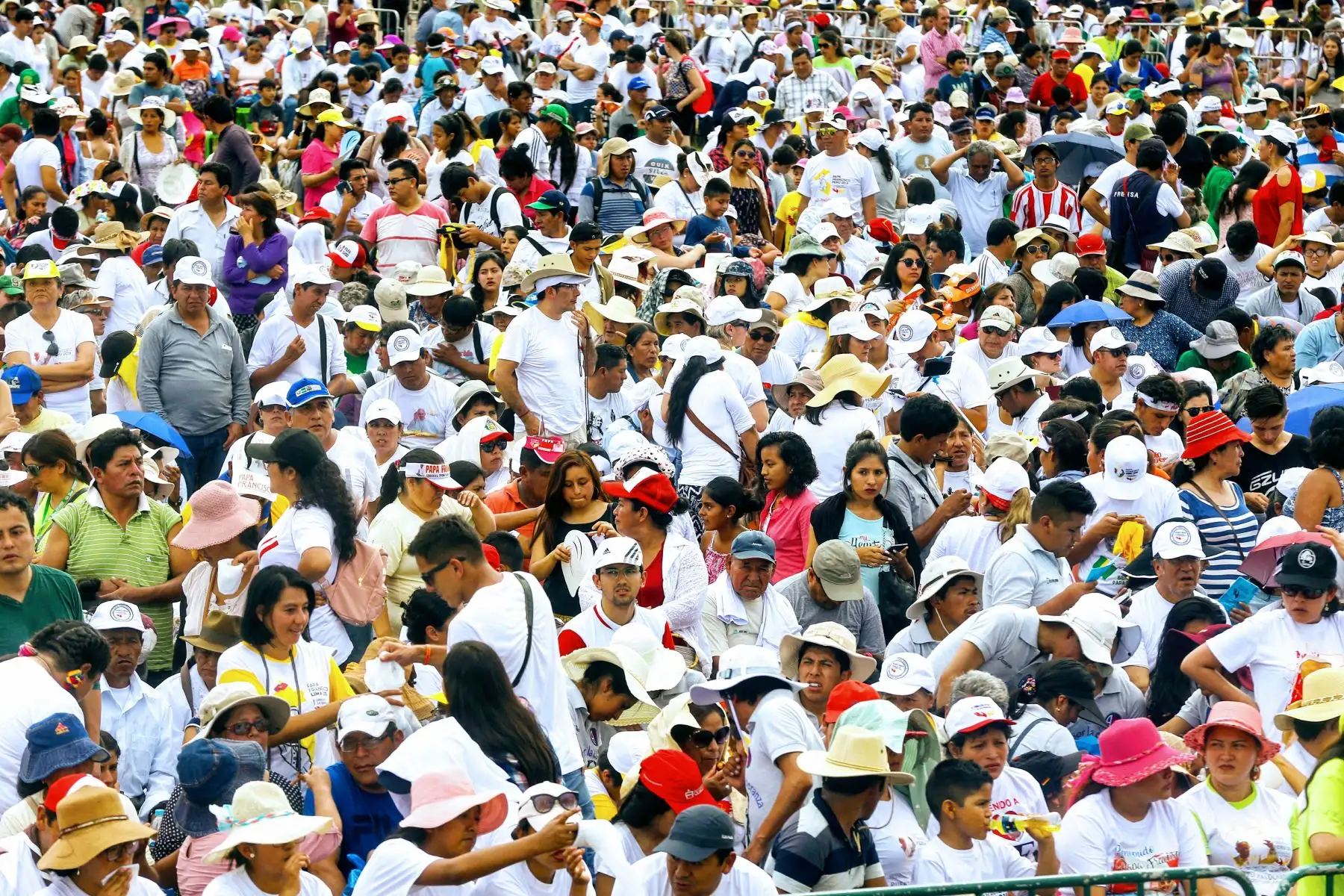 PUERTO MALDONADO PERÚ - ENERO19. Puerto Maldonado espera con entusiasmo al Papa Francisco. Foto: ANDINA/Luis Iparraguirre