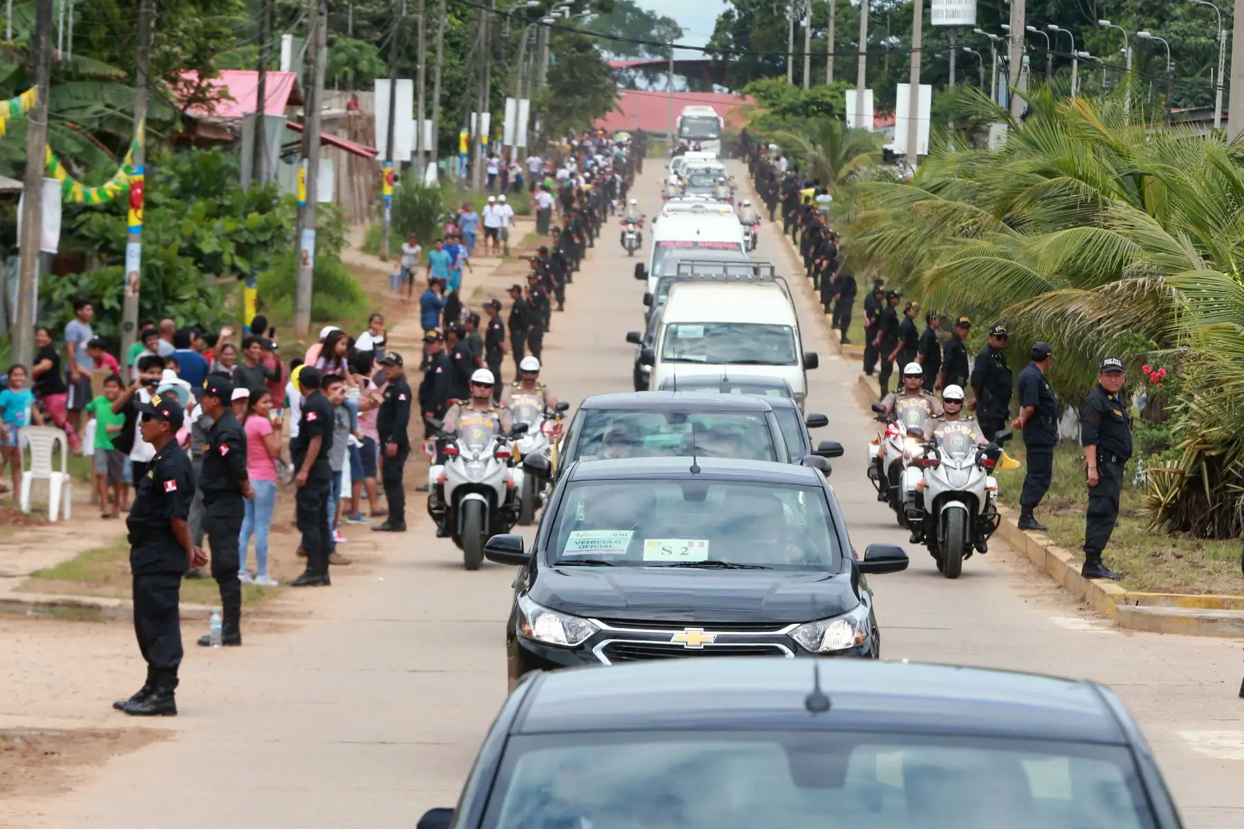 PUERTO MALDONADO PERÚ - ENERO 19. Papa Francisco llega  a Puerto Maldonado. Foto: ANDINA/Vidal Tarqui
