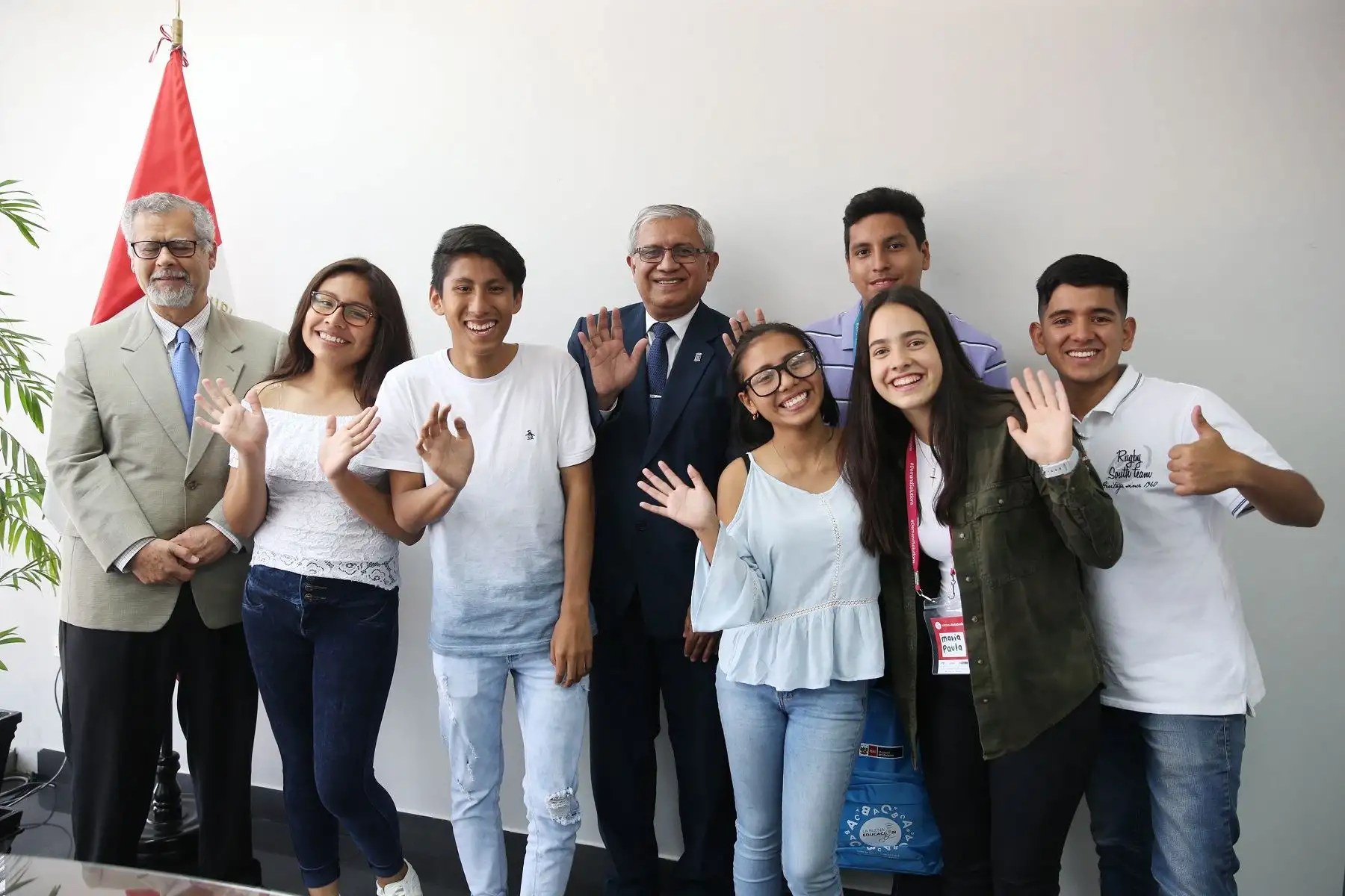 Estudiantes fueron escogidos de un total de 200 alumnos. Foto: Difusión.