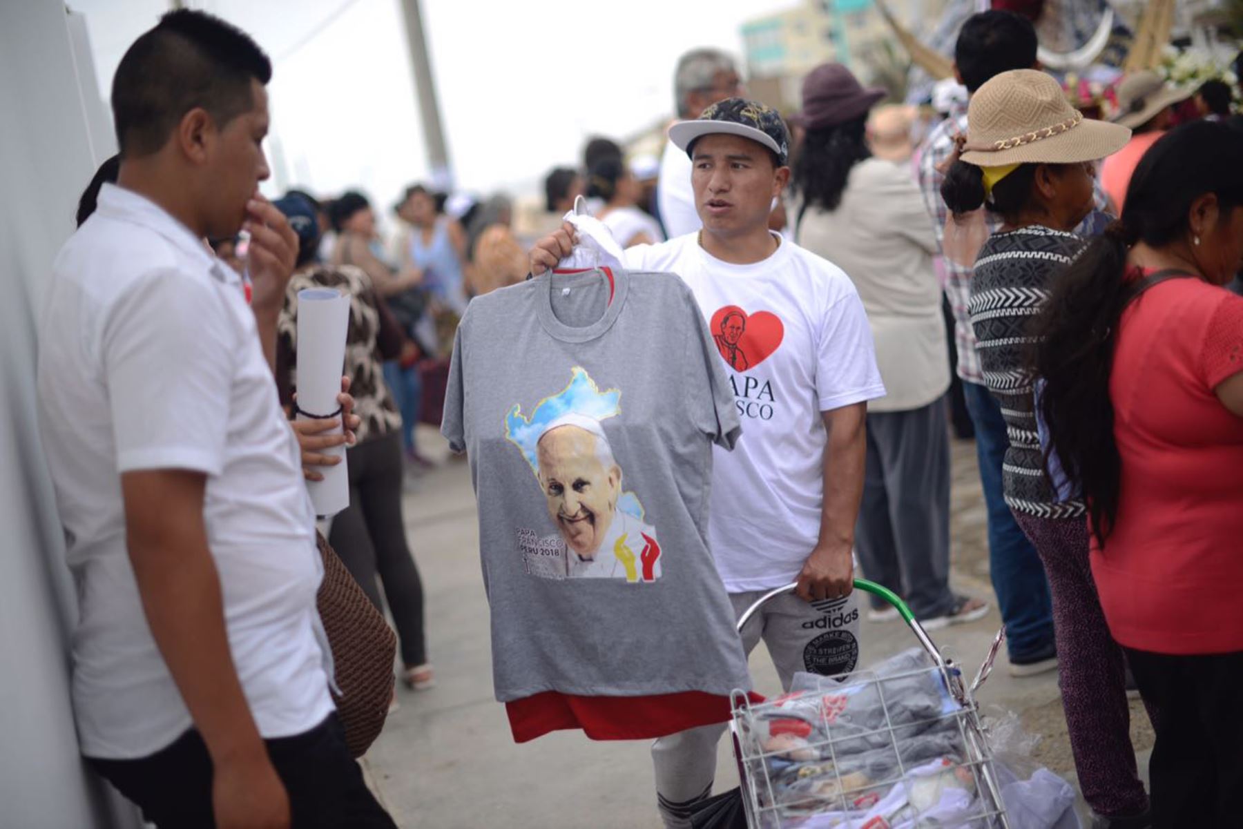 Trujillo espera con entusiasmo la vista del Papa Francisco. Foto: ANDINA/Elias Alfageme