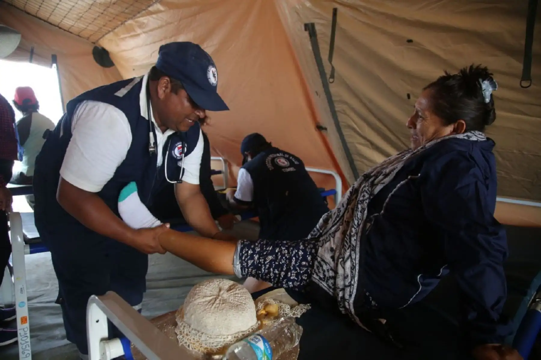 Puestos médicos de avanzada reportan 92 atenciones en Trujillo. ANDINA/Difusión