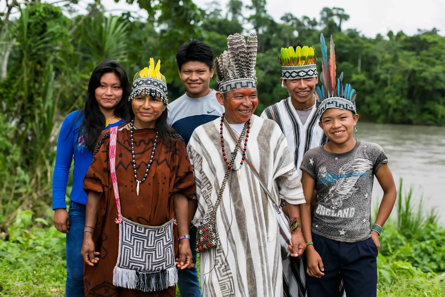 Comunidades del Bajo Urubamba, Cusco, participaron de encuentro con Papa Francisco en Puerto Maldonado. ANDINA/Difusión