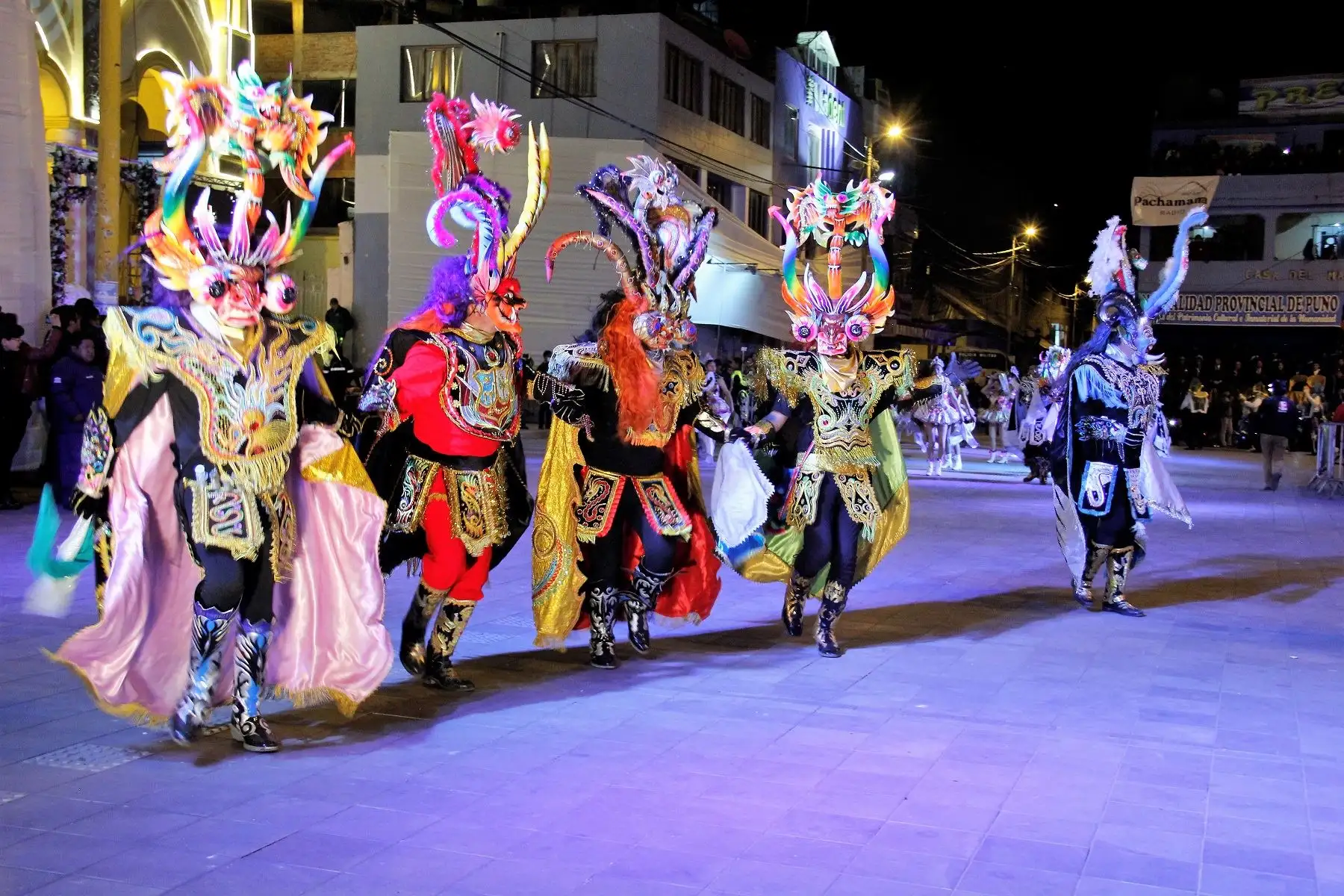 Puno ya vive la fiesta de la Virgen de la Candelaria. ANDINA