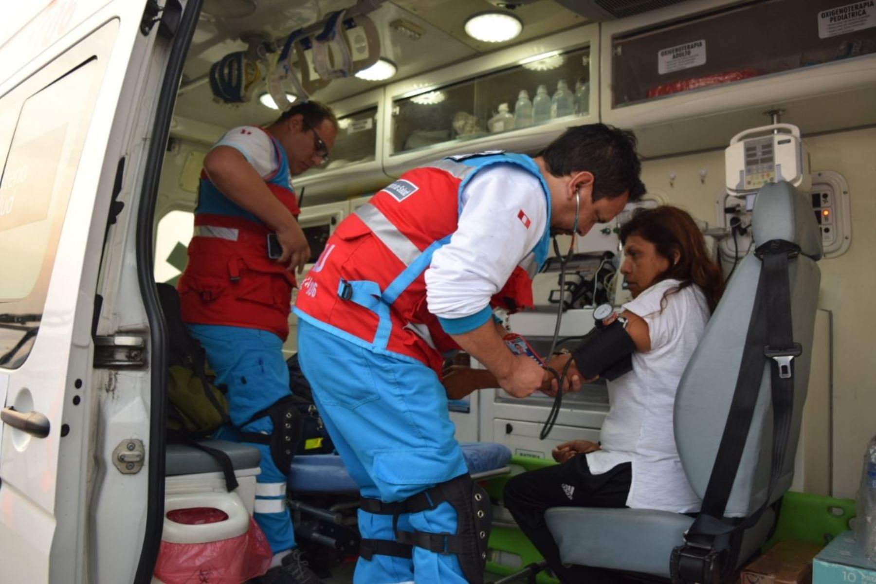 Minsa reporta 250 atenciones médicas en Las Palmas.Foto:  ANDINA/Difusión