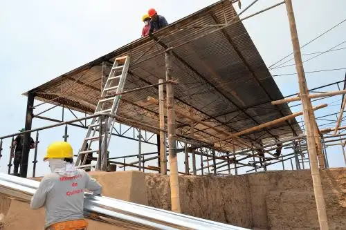 Reponen cerca del 30% de cobertura en sitio arqueológico Ventarrón. ANDINA