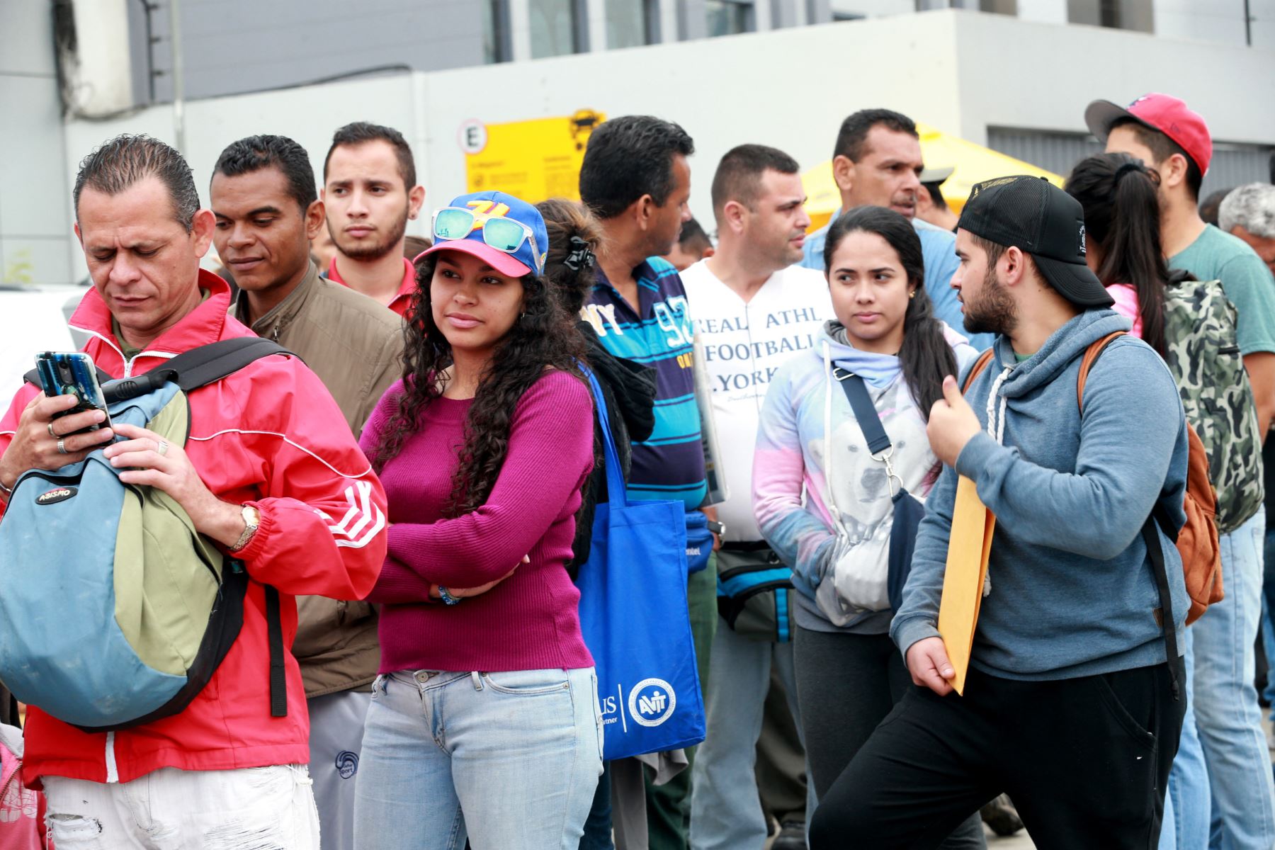 Muchos migrantes venezolanos han dejado sus familias. Foto: ANDINA/Norman Córdova