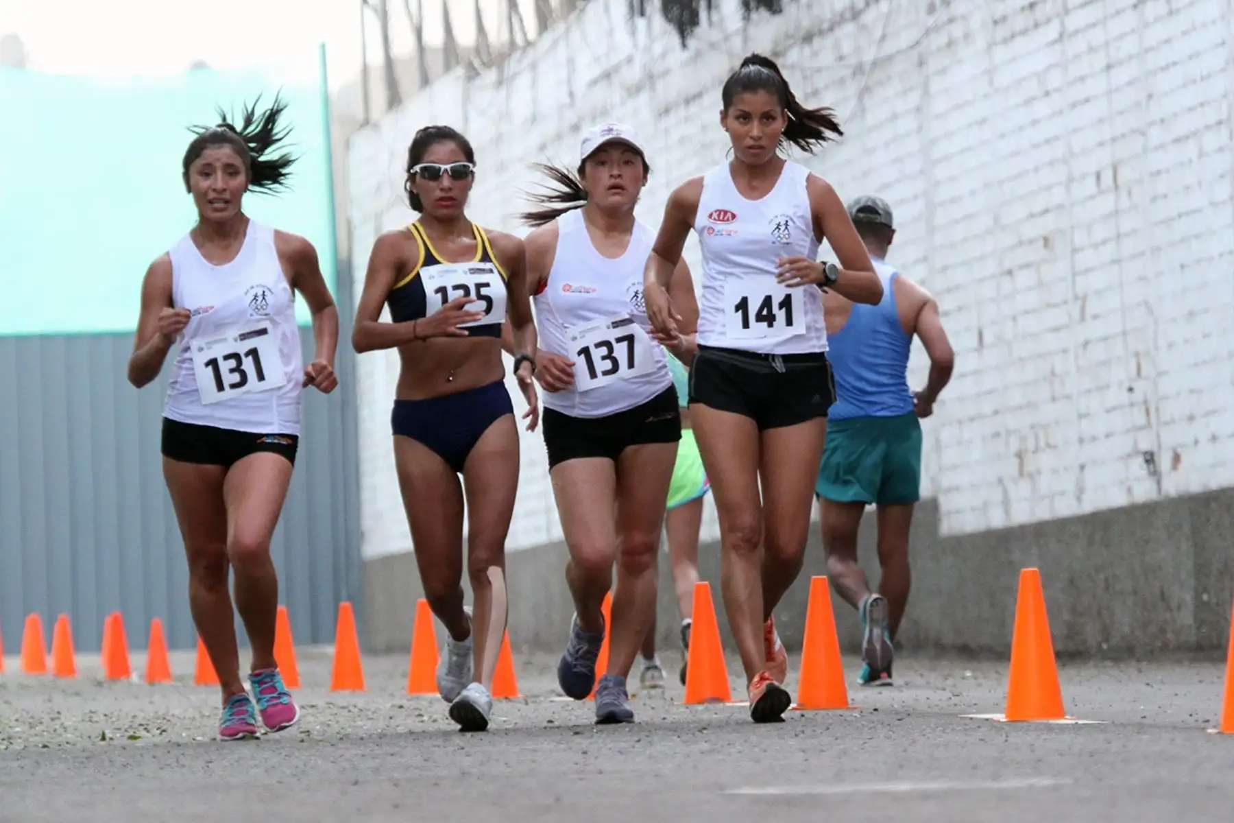Kimberly es la mejor marchista peruana en la actualidad