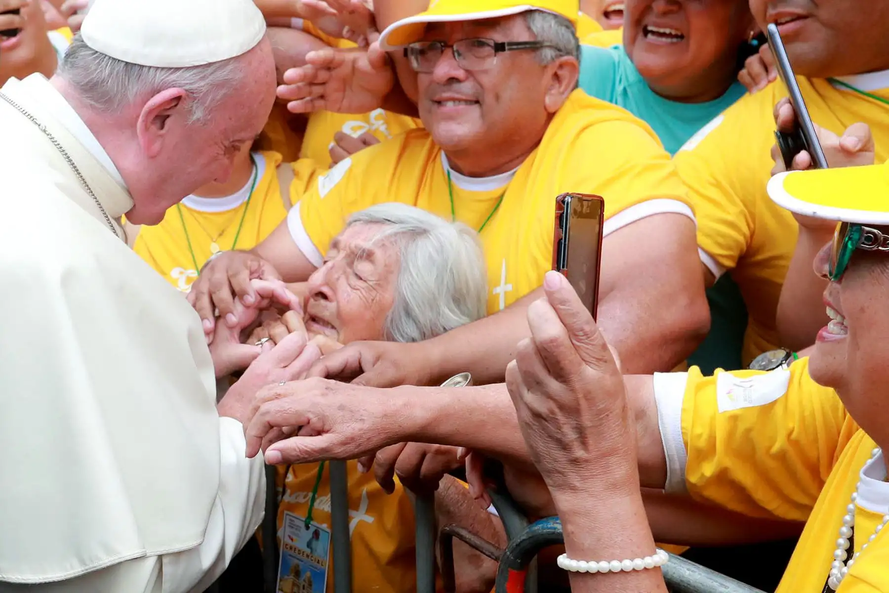 Con los ojos de Dios. Foto: ANDINA/Carlos Lezama