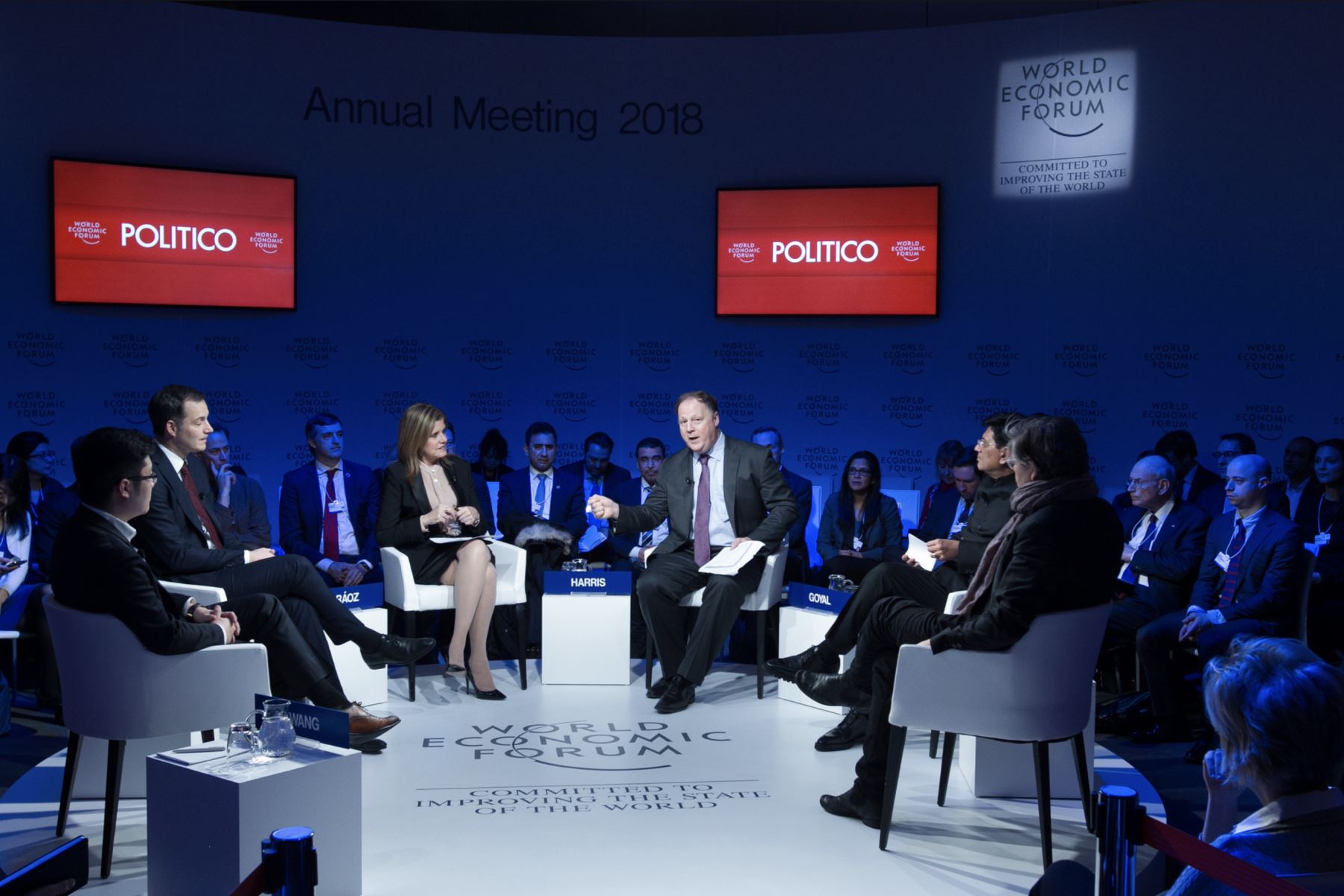 Mercedes Aráoz participa en foro económico mundial en Davos dirigido por mujeres