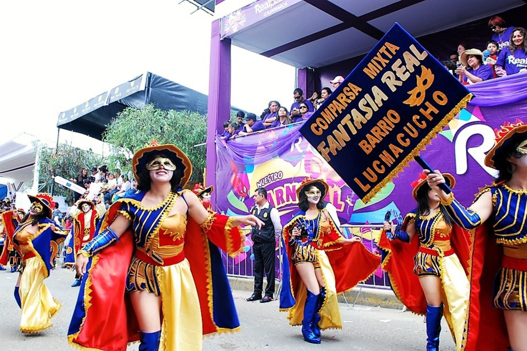 Cajamarca se prepara para celebrar su tradicional carnaval. ANDINA/Eduard Lozano