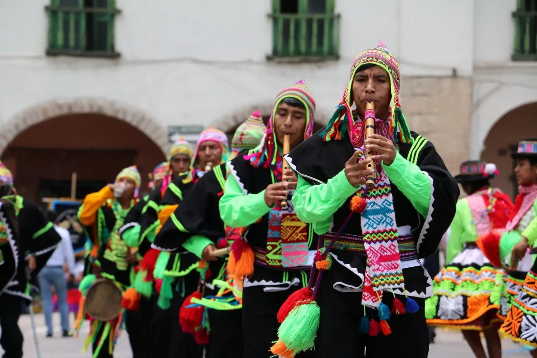 yacucho se prepara para celebrar su tradicional carnaval.Foto:  ANDINA/archivo.