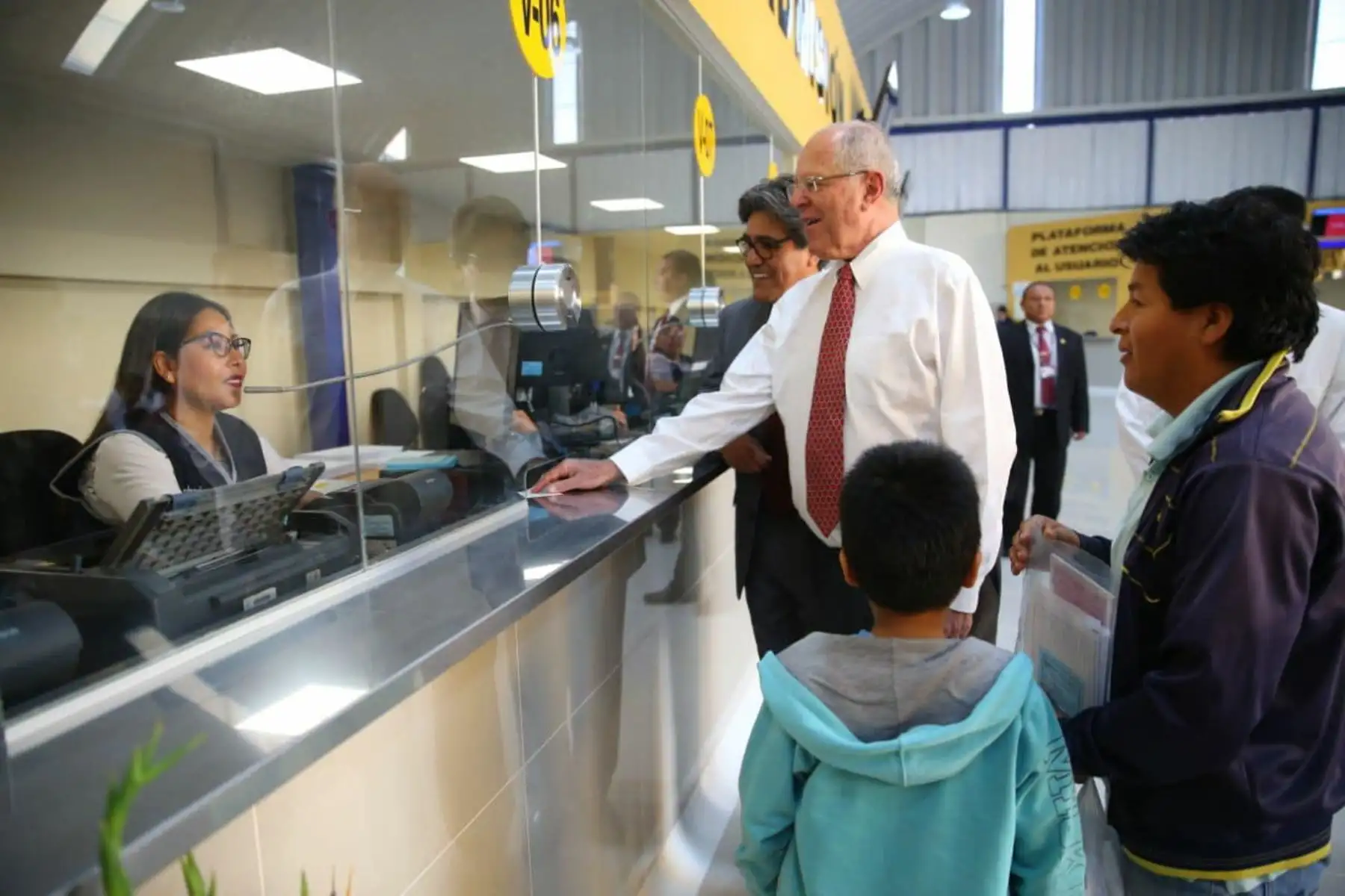 LIMA-PERÚ-ENERO-25. Presidente de la República, Pedro Pablo Kuczynski, inauguró la nueva Sala de Admisión del INSN-Breña. Foto: ANDINA/Prensa Presidencia.