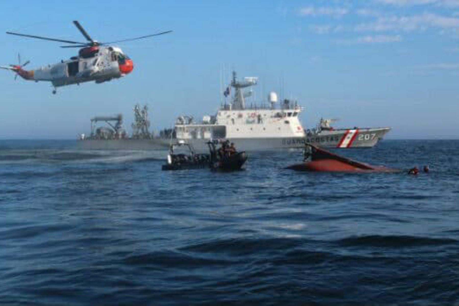 Al menos tres muertos tras choque de buque liberiano con embarcación pesquera en Sechura