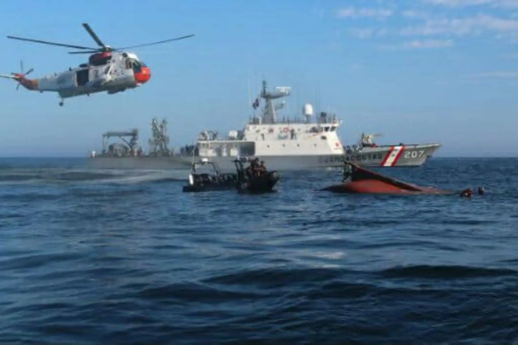 Al menos tres muertos tras choque de buque liberiano con embarcación pesquera en Sechura