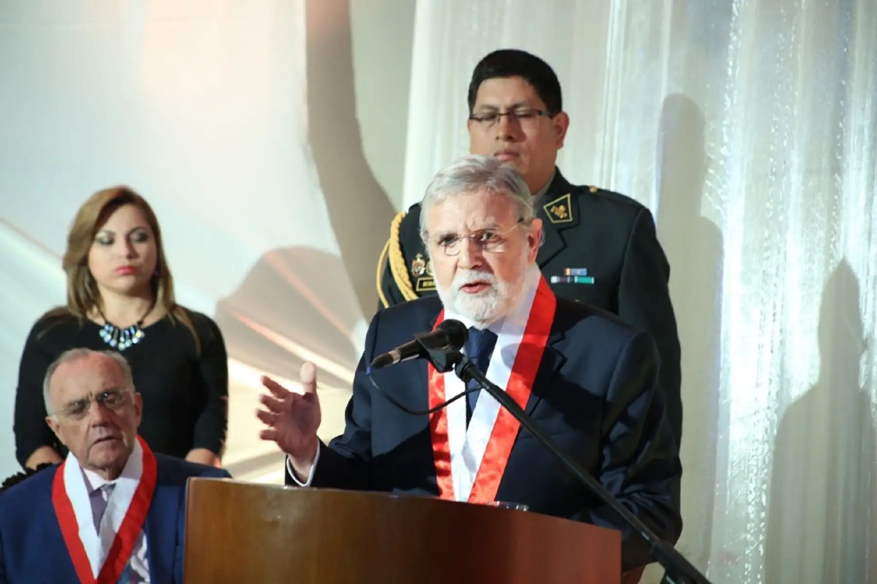 Presidente del TC, Ernesto Blume Fortini. Foto: Difusión.