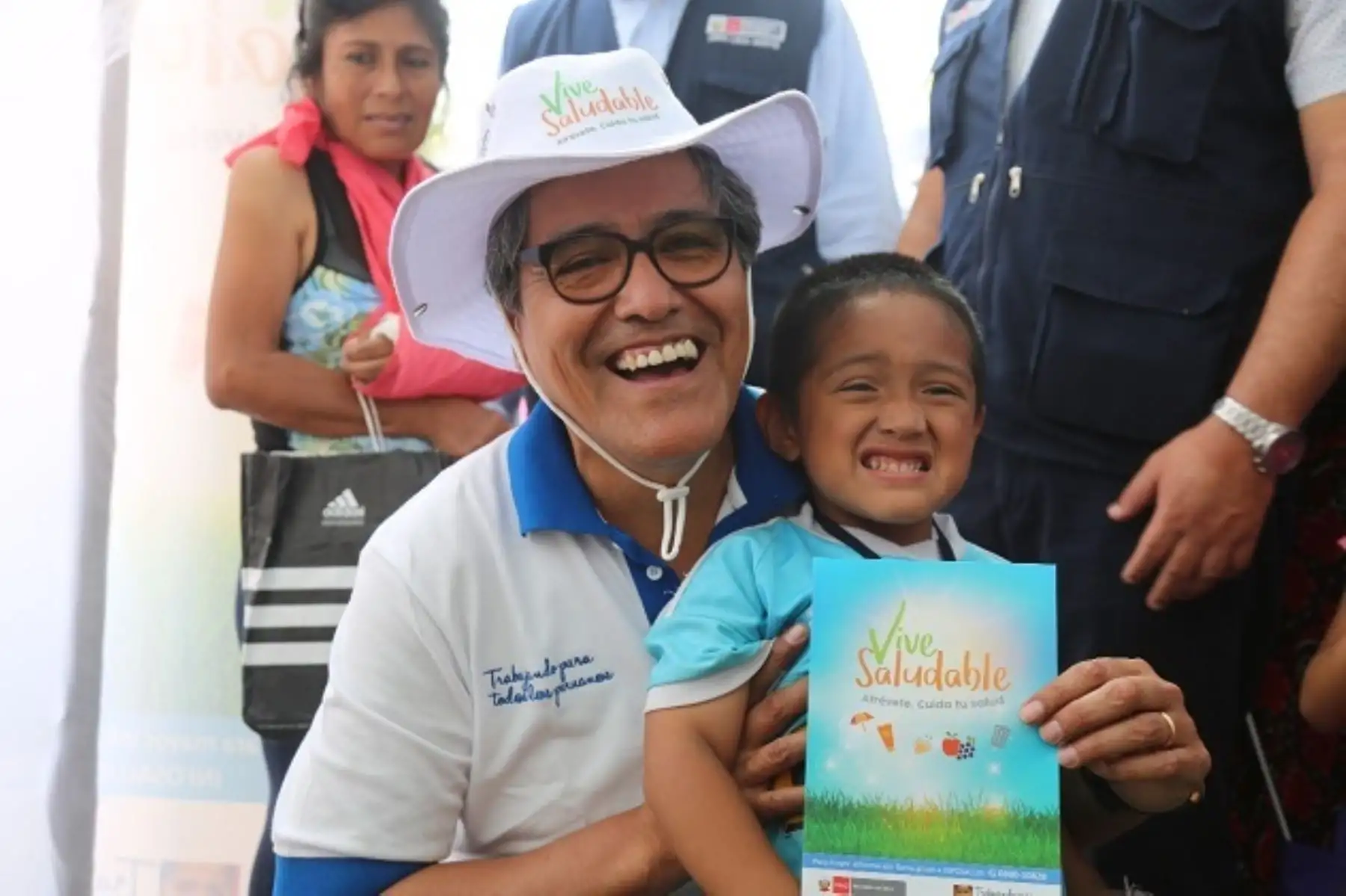 Minsa lanza campaña “Vive Saludable” en espacios públicos. Foto: Difusión.