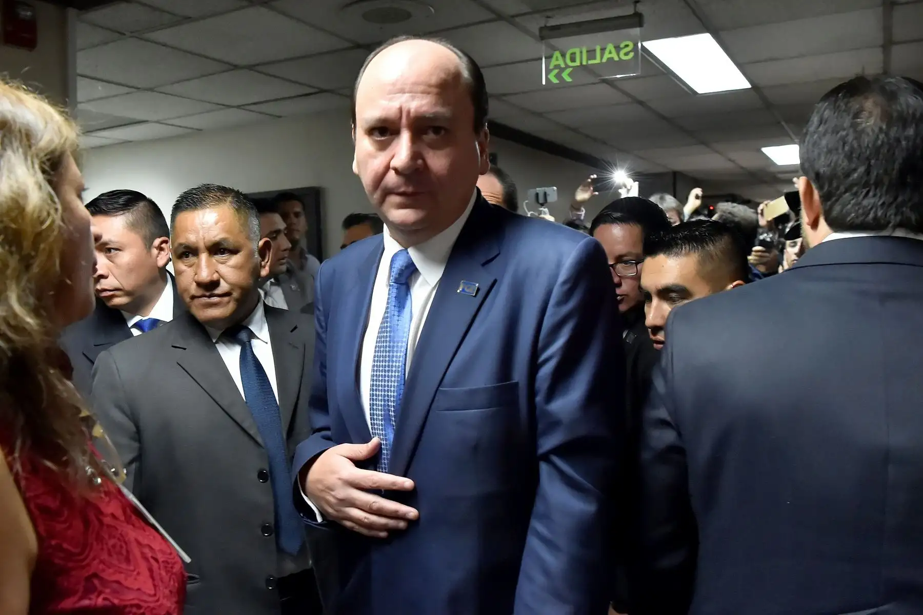 Fiscal general de Ecuador, Carlos Baca. Foto: AFP.