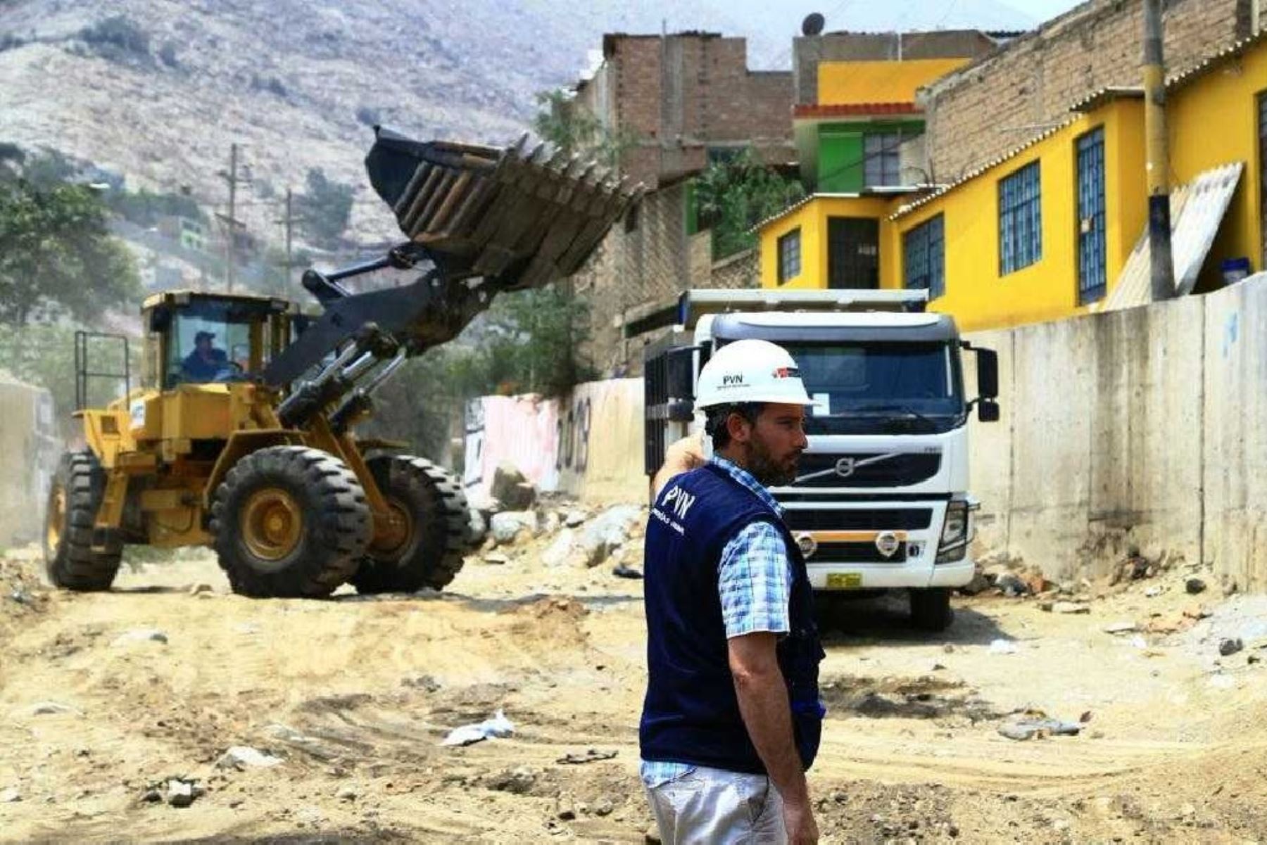 Labores comprenden las quebradas consideradas de alto riesgo, entre Chosica y el puente Ricardo Palma, provincia de Huarochirí, región Lima,