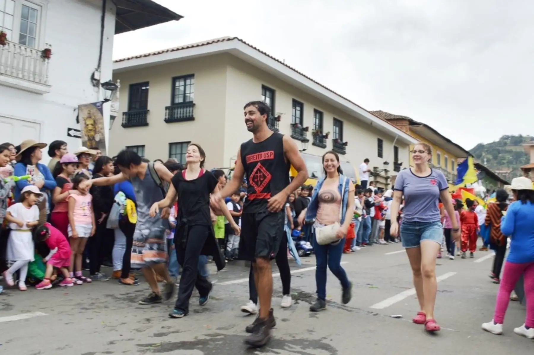 Cajamarca inicia celebraciones del Carnaval con multitudinario pregón. ANDINA/Eduard Lozano