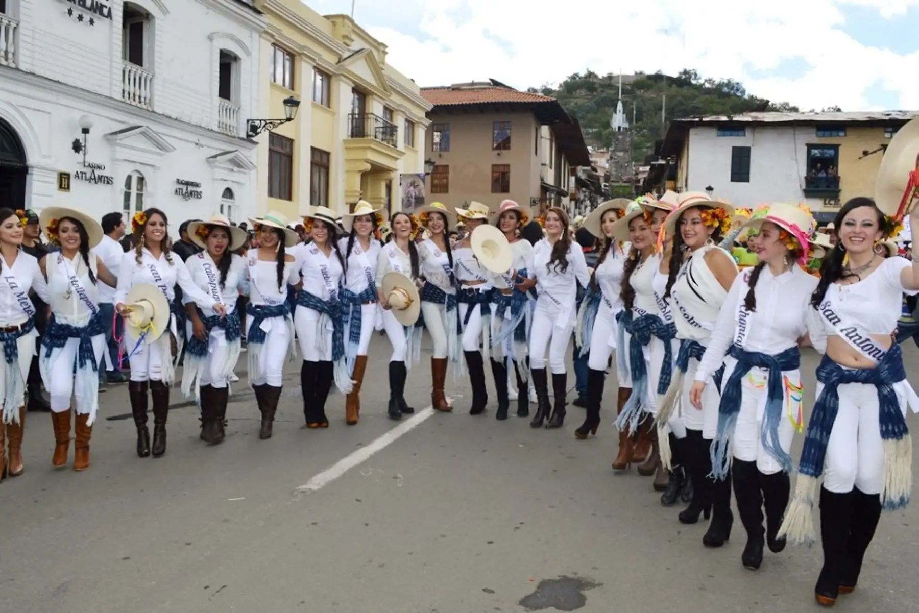 Cajamarca inicia celebraciones del Carnaval con multitudinario pregón. ANDINA/Eduard Lozano
