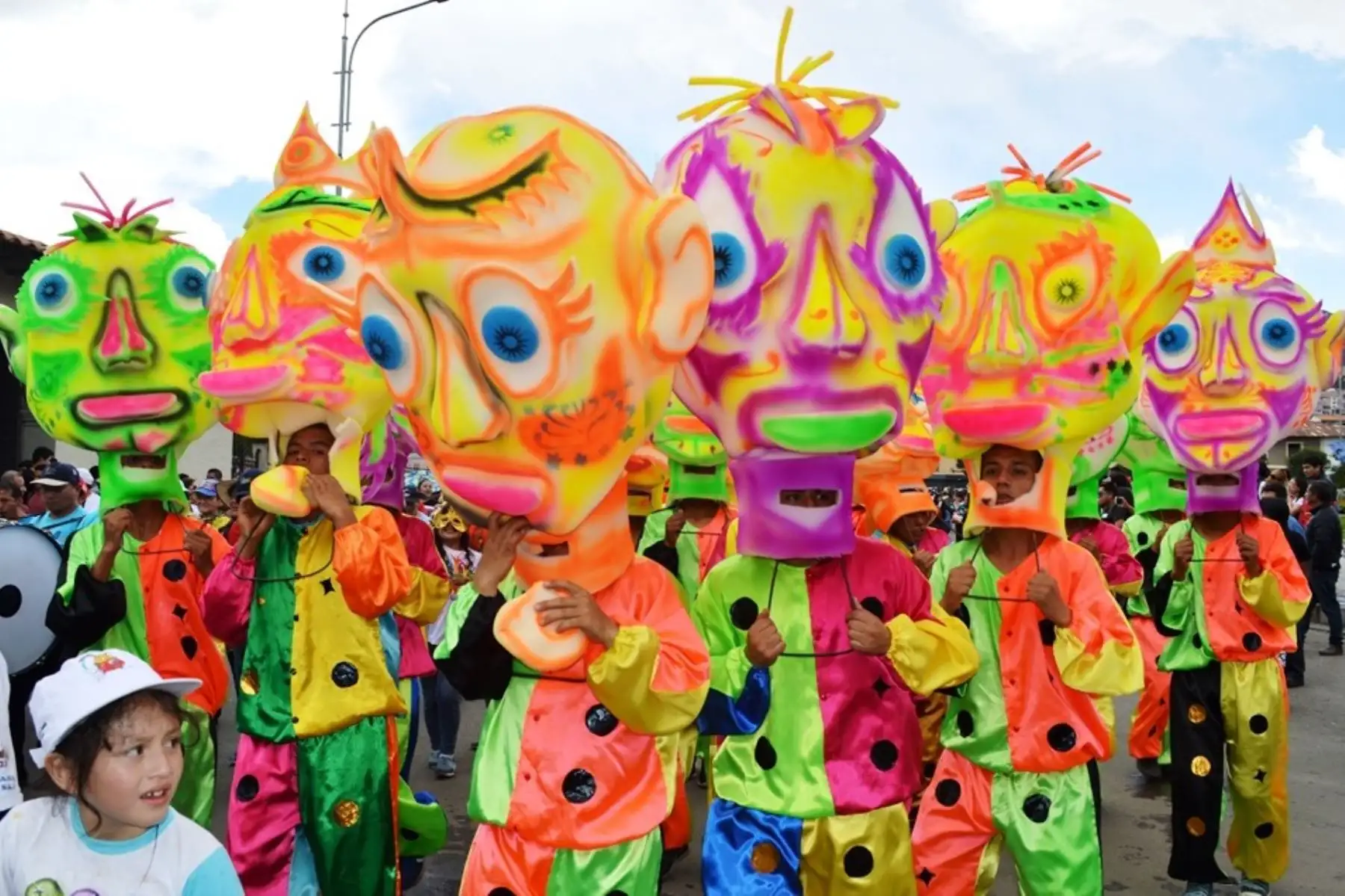 Cajamarca inicia celebraciones del Carnaval con multitudinario pregón. ANDINA/Eduard Lozano