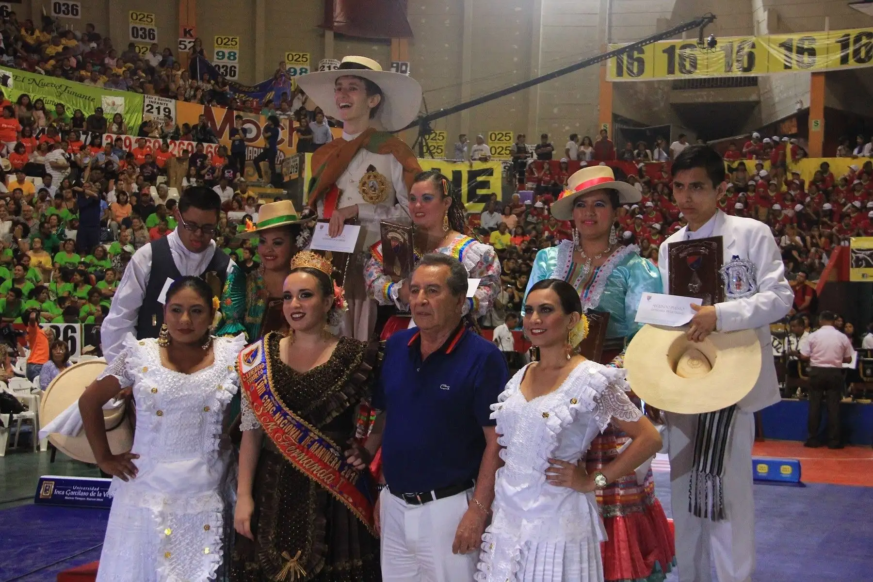 Campeones de Concurso de Marinera. Categoría La Unidad. ANDINA/Luis Puell