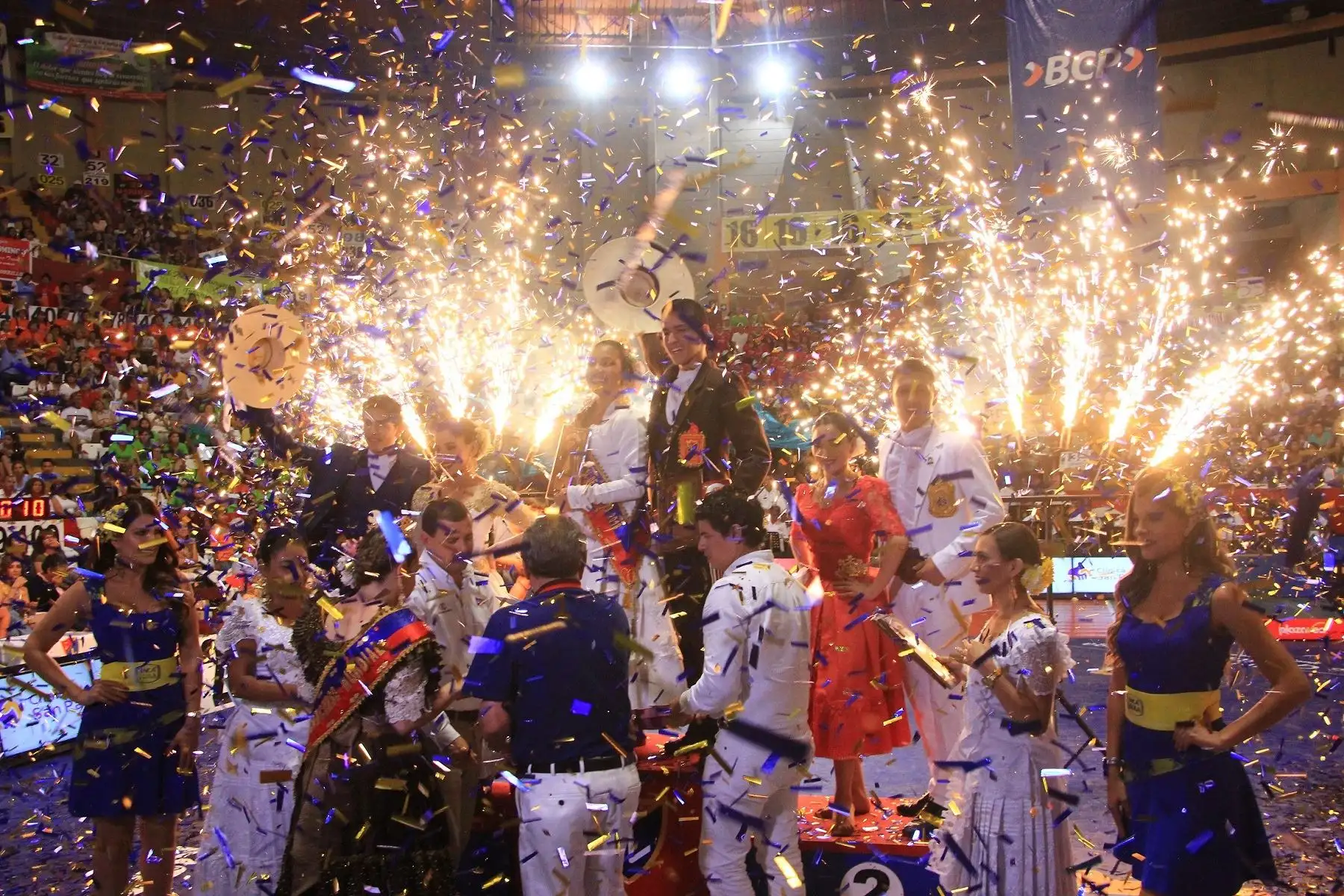Campeones de Concurso de Marinera. Categoría Noveles. ANDINA/Luis Puell