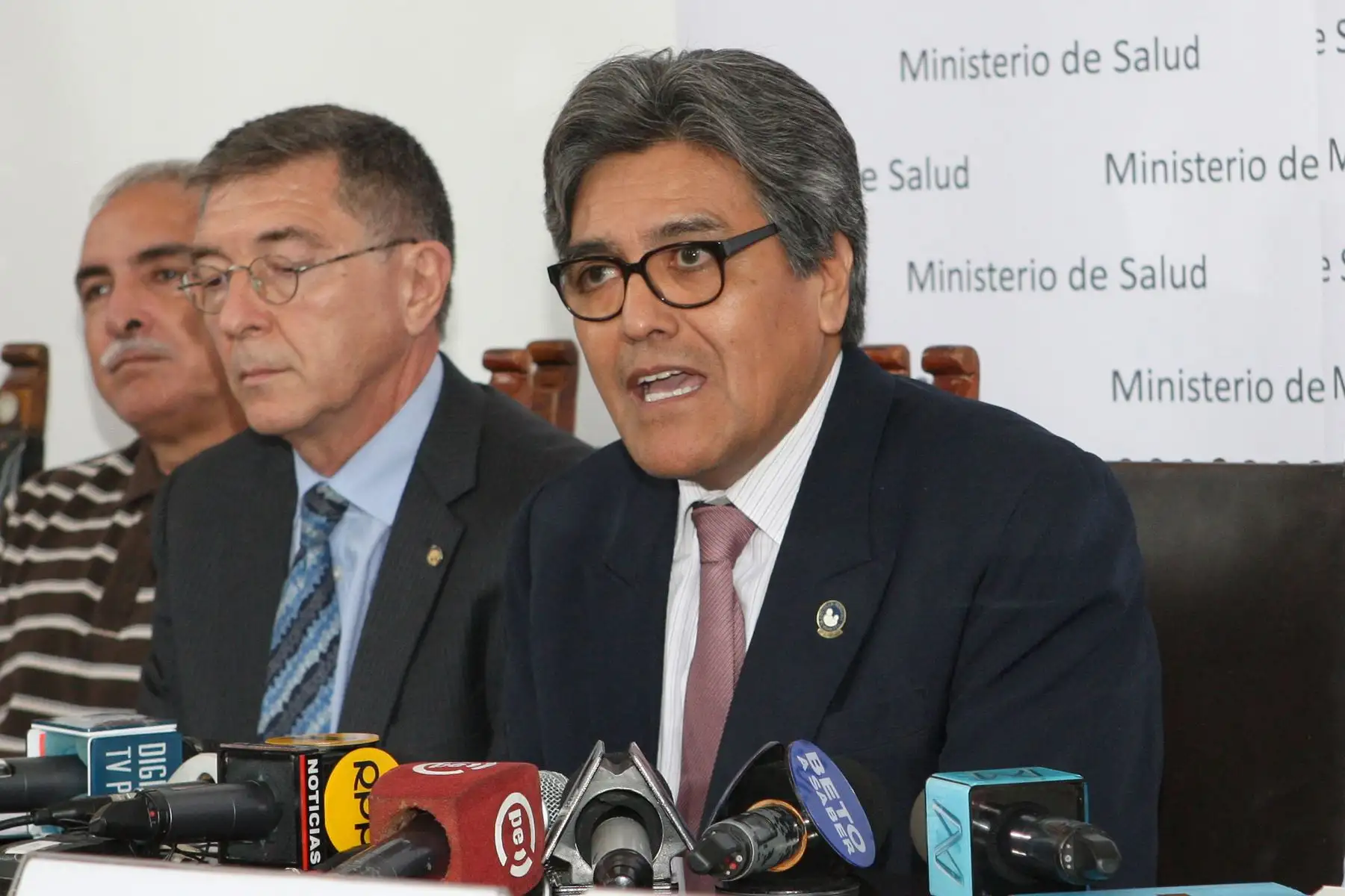LIMA,PERÚ.ENERO 29. Ministro de Salud, Abel Salinas anunció hoy, que en  Abril se comenzará a vacunar contra la varicela a los niños a partir de un 1 año de edad, así como a personas en estado de vulnerabilidad.Foto:ANDINA/Héctor Vinces.
