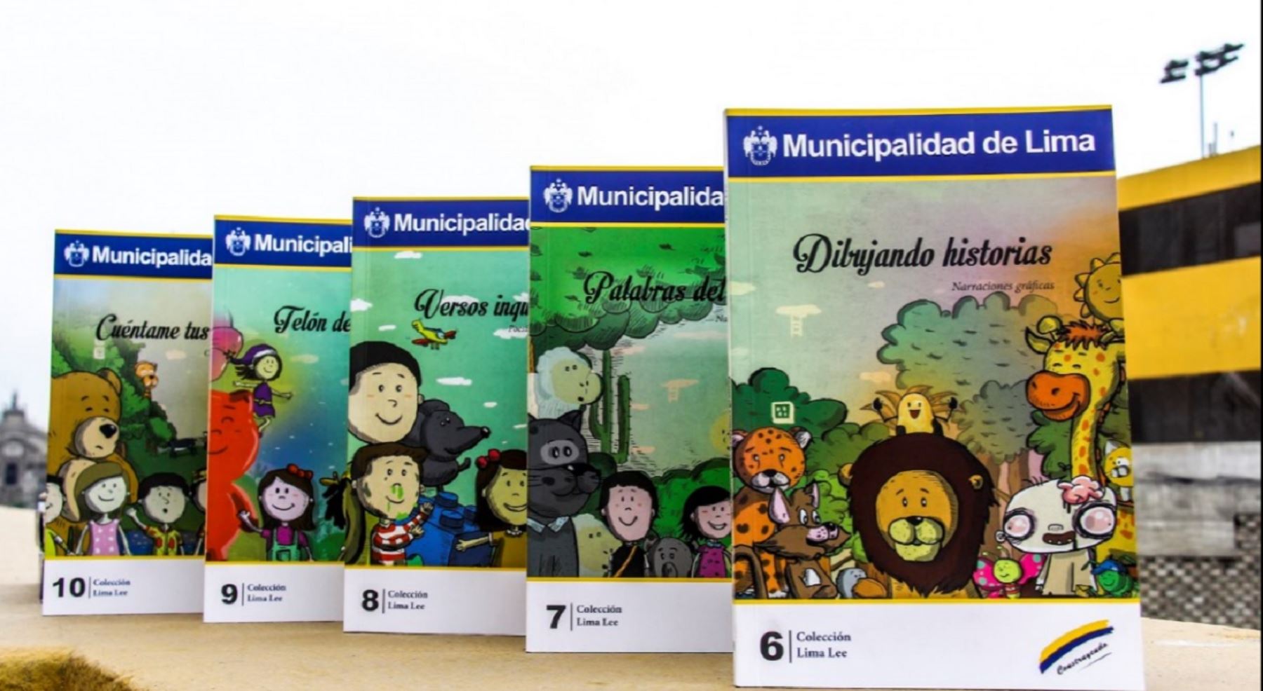 Nueva colección de textos para niños presentó programa municipal Lima lee. Foto:Andina/difusión