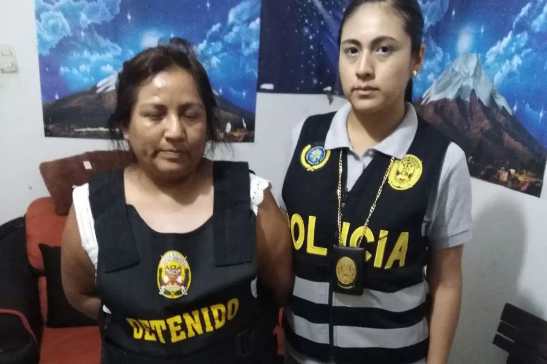 Unos 30 integrantes de la organización criminal cayeron junto al alcalde de Santa Rosa. Foto: ANDINA/ MININTER