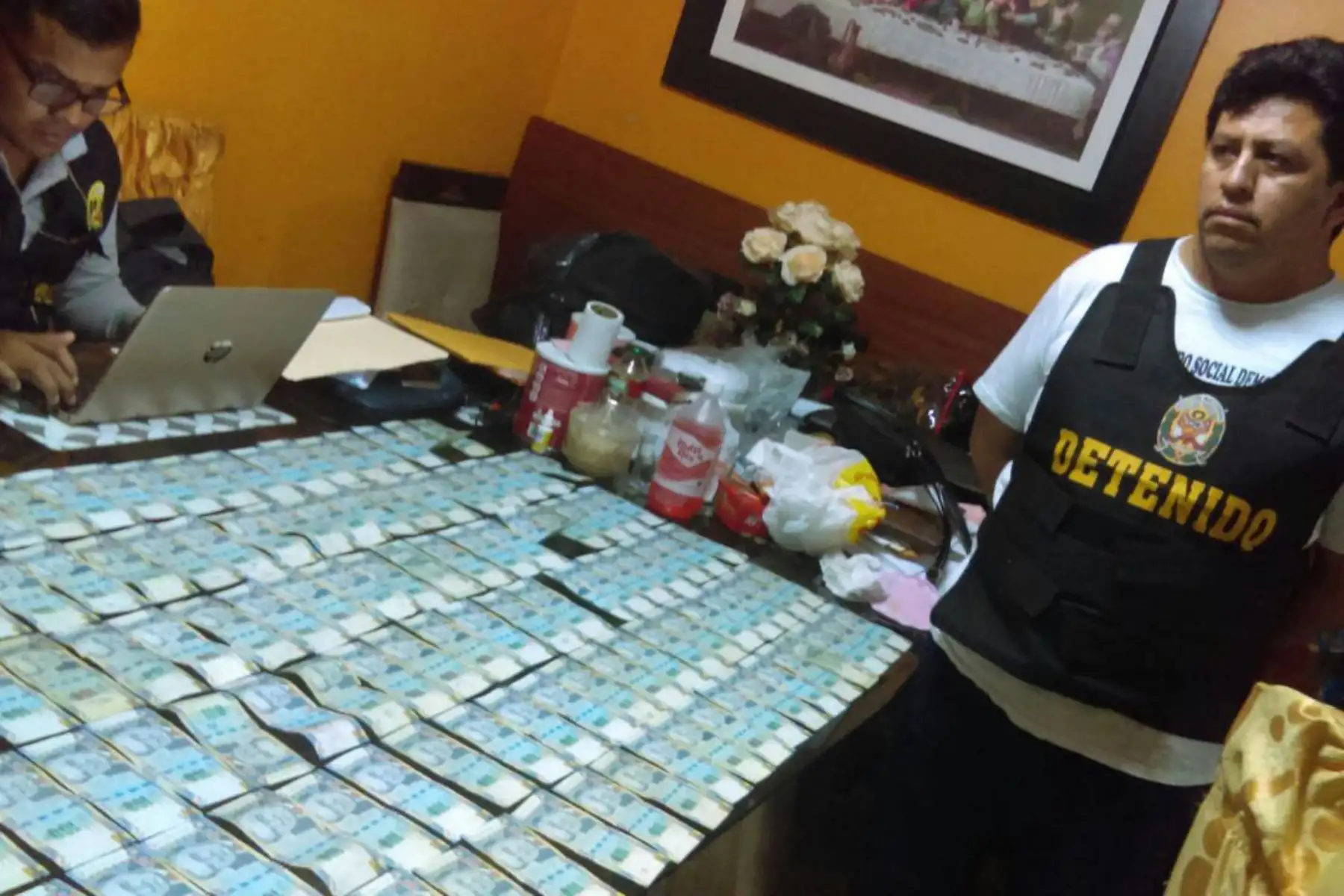Organización criminal amasó una fortuna de más de 20 millones de soles. Foto: ANDINA/ MININTER