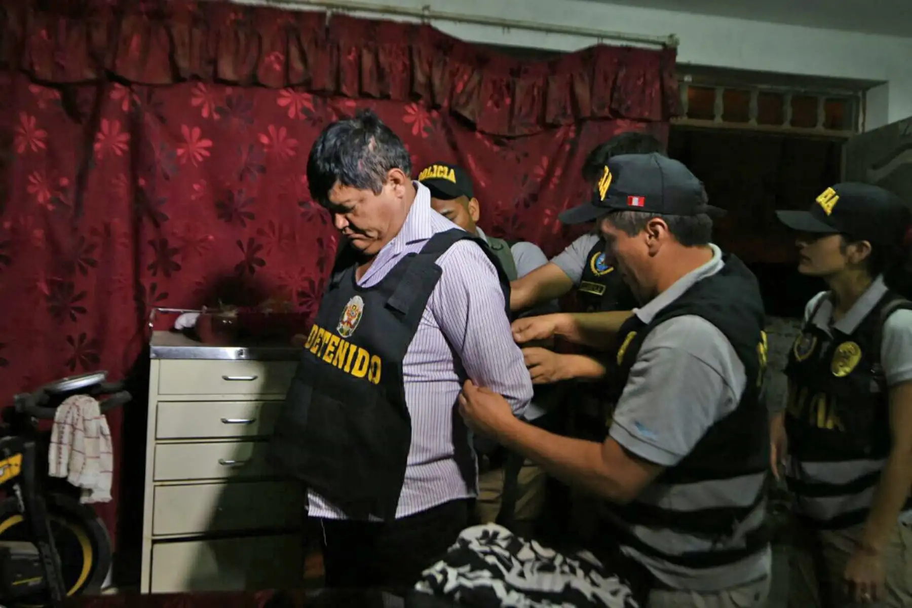 sbaratan banda criminal liderada por alcalde de Santa Rosa. Foto: ANDINA/Difusión